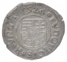 1526. Denár Ag "II. Lajos" (0,58g) T:2
Hungary 1526. Denar Ag "Louis II" (0,58g...