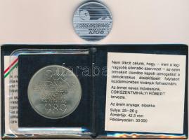 1986. "Hungaroring - Forma 1 Első Magyarországi Grand Prix" Al emlékérem (32mm) + Csíkszen...