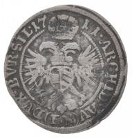 Német Államok / Szilézia / Breslau 1711FN 3kr Ag "I. József" (1,44g) T:2,2-
German States...