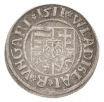 1511K-G Denár Ag "II. Ulászló" (0,53g) T:2
Unger I.:646c, Huszár: 811