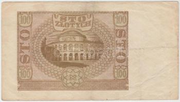 Lengyelország / Német megszállás 1940. 100Zl (3x) T:II-,III
Poland / German occupation 1940. 100 Zl...