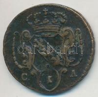 Ausztria 1759-1764C-A 1pf Cu "Lotharingiai Ferenc" T:2- k. Austria 1759-1764C-A 1 Pfennig Cu "Franz I" C:VF scratched