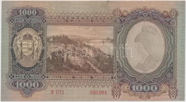 1943. 1000P T:III szép papír