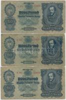 1930. 20P (3x) + 1945. 50P T:III,III-