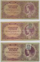 47db-os vegyes magyar pengő és forint bankjegy tétel, főleg pengők, albumban T:vegyes