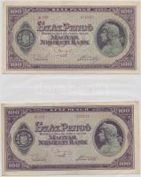 47db-os vegyes magyar pengő és forint bankjegy tétel, főleg pengők, albumban T:vegyes