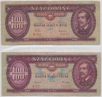 47db-os vegyes magyar pengő és forint bankjegy tétel, főleg pengők, albumban T:vegyes