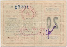 Magyaróvár / Mosonvármegye Direktóriuma 1919.05.07. 20K T:III
Adamo MAG-1.4