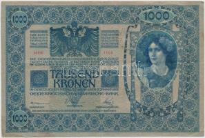 1902. 1000K román felülbélyegzéssel T:III