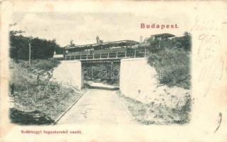 1899 Budapest XII. Svábhegyi fogaskerekű vasút (EB)