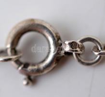 Ezüst (Ag.) óralánc, jelzett, nettó 8,8 g