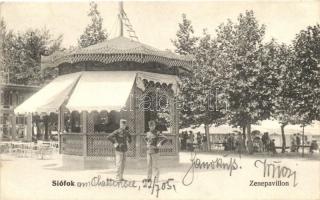 Siófok, Zene pavilon