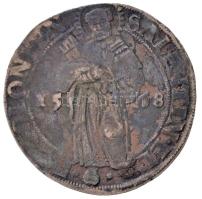 Német Államok / Köln 1568. Tallér Ag "Salentin von Isenburg" (28,83g) T:3 ph., patina German States / Cologne 1568. Thaler Ag "Salentin von Isenburg" (28,83g) C:F edge error, patina