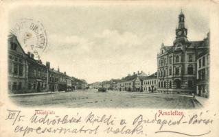 Amstetten, Hauptplatz / main square