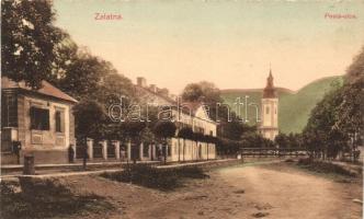 Zalatna, Zlatna; Posta utca / Street (levágott / cut)