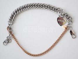 Kis bizsu tétel: 2 pár aranyozott fülbevaló, 1 db karkötő, dobozban