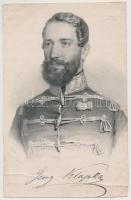 Jelzés nélkül: Klapka György (1820-1892) honvédtábornok, helyettes hadügyminiszter, litho, papír, kissé viseltes állapotban, 19,5x12,5cm