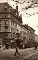 Budapest VII. Hotel Metropole Szálloda, Grósz üzlete, Gallérház, villamos