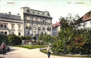 Pozsony, Pressburg, Bratislava; Fő tér / main square (EK)