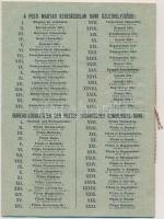 1917-1918. "Pesti Magyar Kereskedelmi Bank Szabadság-téri Fiókosztályának Takarékbetétkönyve&qu...