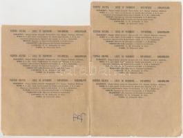 1917-1918. "Pesti Magyar Kereskedelmi Bank Szabadság-téri Fiókosztályának Takarékbetétkönyve&qu...