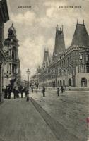 Zagreb, Zágráb; 12 db RÉGI városképes képeslap, vegyes minőség / 12 old town-view postcards, mixed quality