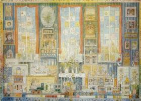 4 db MODERN Gross Arnold művészlap, két képeslap és két meghívó / 4 modern Gross Arnold art cards, t...