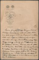 1908 VIII. Frigyes dán király (ur. 1906-1912) portréja, keményhátú fotó Carl Sonne koppenhágai műter...