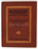 Sachs, Hans: Der Zahnstocher. Berlin, 1913, Verlag von Hermann Meusser (Kulturgeschichte der Zahnheilkunde 1.). Német nyelvű fogászattörténeti könyv, számos illusztrációval. Vászonkötésben, szép állapotban. /  Sachs, Hans: Der Zahnstocher. Berlin, 1913, Verlag von Hermann Meusser (Kulturgeschichte der Zahnheilkunde 1.). A richly illustrated book on the history of dentistry in German. In cloth binding, in nice condition.
