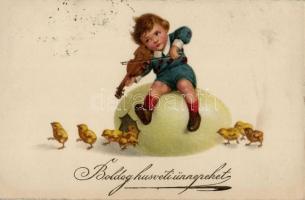 19 db RÉGI motívum képeslap, sok üdvözlő- és néhány művészlappal, vegyes minőség / 19 old motive pos...