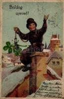 19 db RÉGI motívum képeslap, sok üdvözlő- és néhány művészlappal, vegyes minőség / 19 old motive pos...