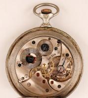 cca 1910 Cortebert Chronometer vasutas zsebóra. Másodpercmutatós, hátoldalán vasút motívummal. másod...