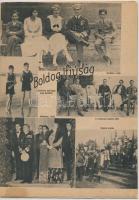 1942 Horthy István halálával és életével kapcsolatos fényképpel teli nyomtatvány, pp.:24, 28x24cm