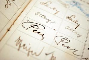 1920 Építészhallgató leckekönyve a Műegyetem híres tanárainak saját kezű aláírásával- Pecz Samu, Alt...