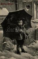 25 db RÉGI motívum képeslap, vegyes témák, sok üdvözlő- és kevés művész-, valamint több 1899-es lapp...