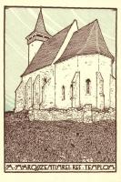 Marosszentimre, Santimbru; Református templom / calvinist church