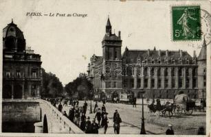 Paris, Le Pont au Change / bridge , trams (EK)