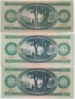 51db-os tartalmas korona, pengő, forint bankjegy tétel jobb darabokkal, közte 1920. 1000K "Orel...