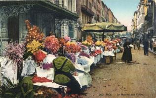 Nice, Marche aux Fleurs / flower market