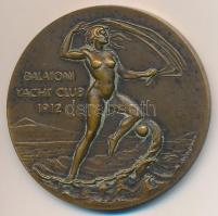 1941. "Balaton Yacht Club / 1941.VII.20. II." Br díjérem "Boczán" gyártói jelzéssel (37mm) T:2