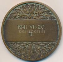 1941. "Balaton Yacht Club / 1941.VII.20. II." Br díjérem "Boczán" gyártói jelzés...