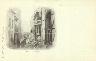 Briey, Le Marché, vendeur de tabac / street, tobacco shop