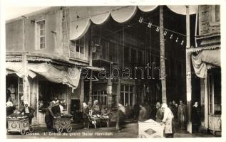 Damascus, Damas; Lentree du grand Bazar Hamidieh / market place (gluemark)