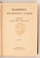 Déry Béla (et alii, szerk.): Almanach (Képzőművészeti lexikon). Budapest, 1912, Légrády Testvérek. E...