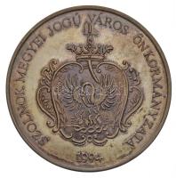 Kő Pál (1941-) 1994. "Kossuth Lajos halálának 100. évfordulóján emelt szobor emlékére / Szolnok...