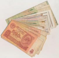 Szovjetunió / Oroszország 1938-2000. 30db vegyes bankjegy T:III Soviet Union / Russia 1938-2000. 30pcs of mixed banknotes C:F