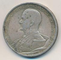 1939. 5P Ag "Horthy balra" T:2,2- kis ph., patina Adamo P8.2