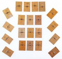 Szovjetunió 1980. "Moszkvai olimpia" 21db klf sportág Al jelvénye T:2
Soviet Union 1980. ...