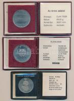 1981-1983. 100Ft "FAO" eredeti tokban tanúsítvánnyal (2xklf) + 1982. 100Ft "Labdarúgó...