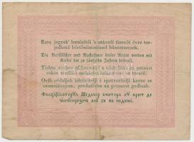 1848. 5Ft "Kossuth bankó" barna T:III tűlyuk, ázásnyom